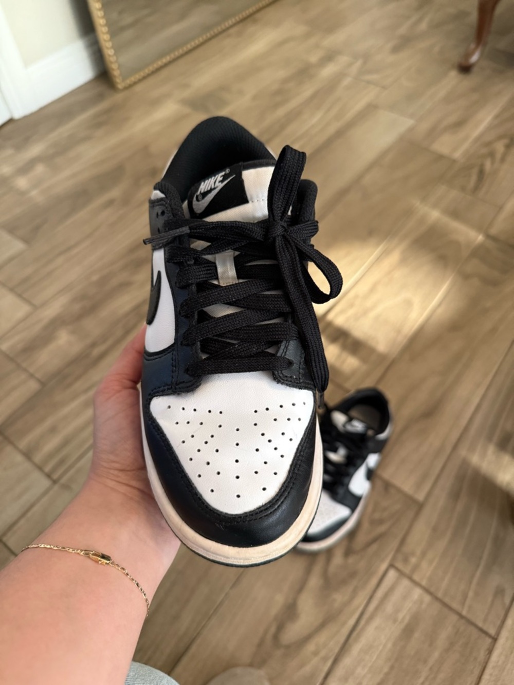 Nike Dunks Low Sneaker Pandas - Picture 3 of 7